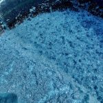 Bubbles from adding in lime