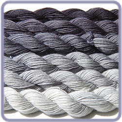 Featherlight Ombre' Gradient Kit - Fade to Black - 6 skeins